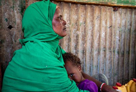 Halimo Ahmed Yusuf, a pregnant mother from Ceel-Dheere, Somaliland